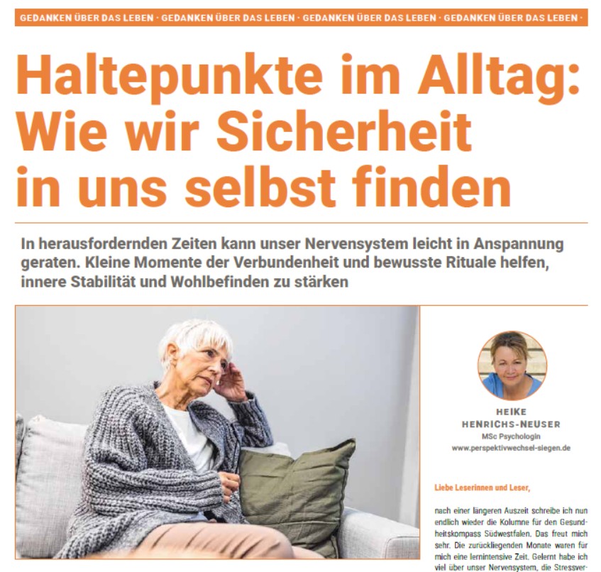 PERSPEKTIVWECHSEL - Heike Henrichs-Neuser