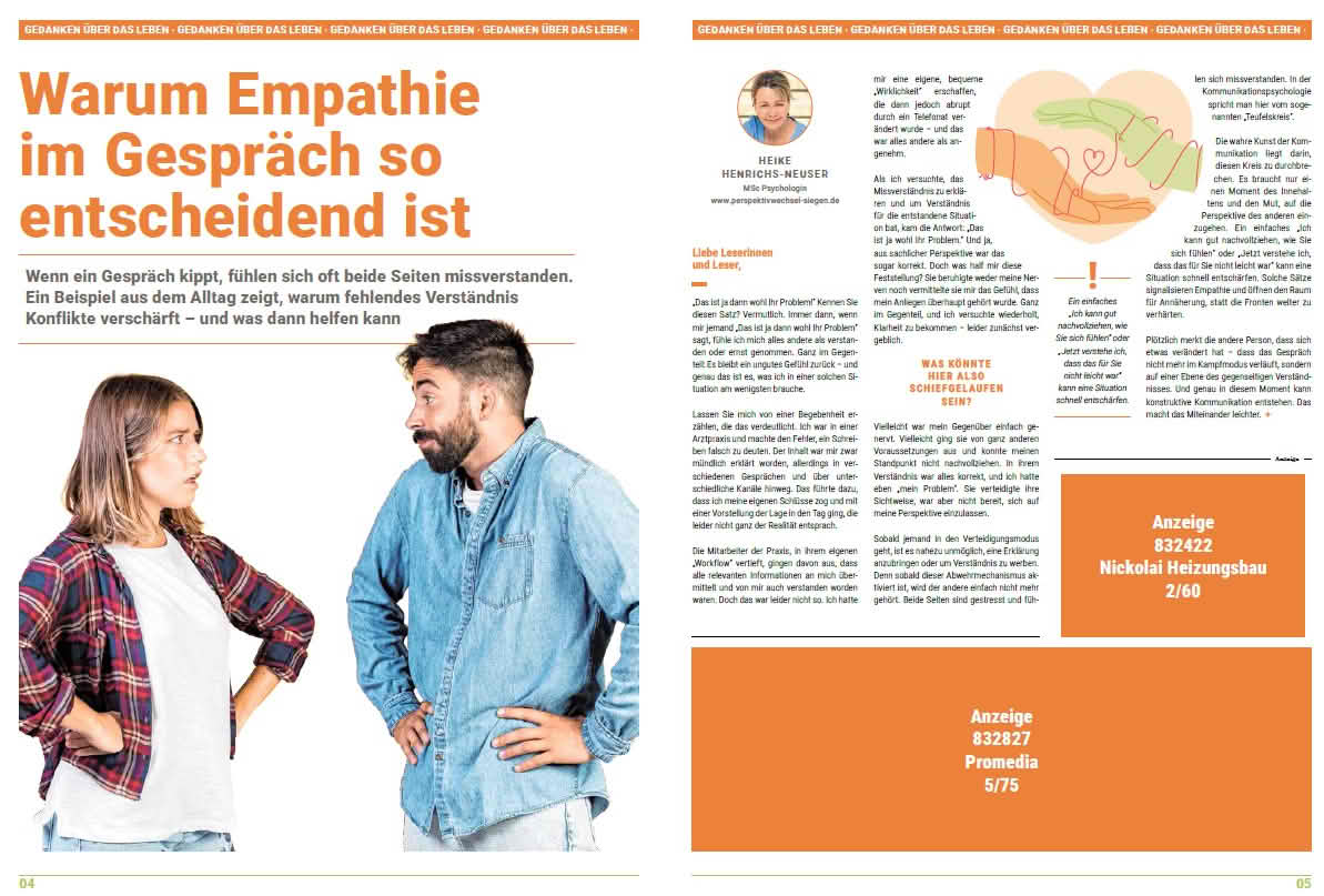 Warum Empathie im Gespräch so entscheidend ist